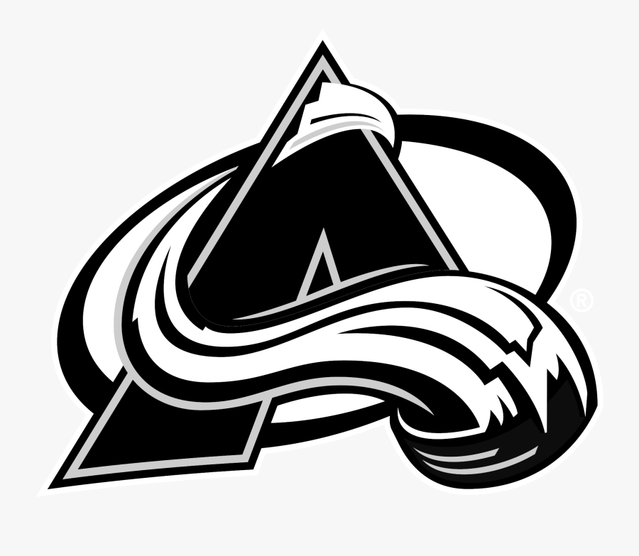 Colorado Avalanche Logo Black And White - Colorado Avalanche Logo, Transparent Clipart