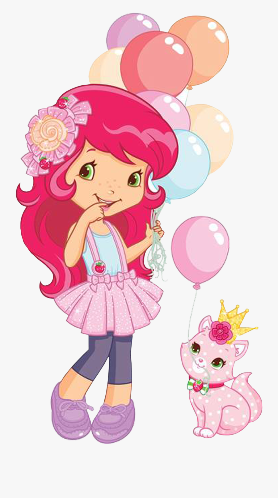 C F B - Cartoon Strawberry Shortcake Png, Transparent Clipart