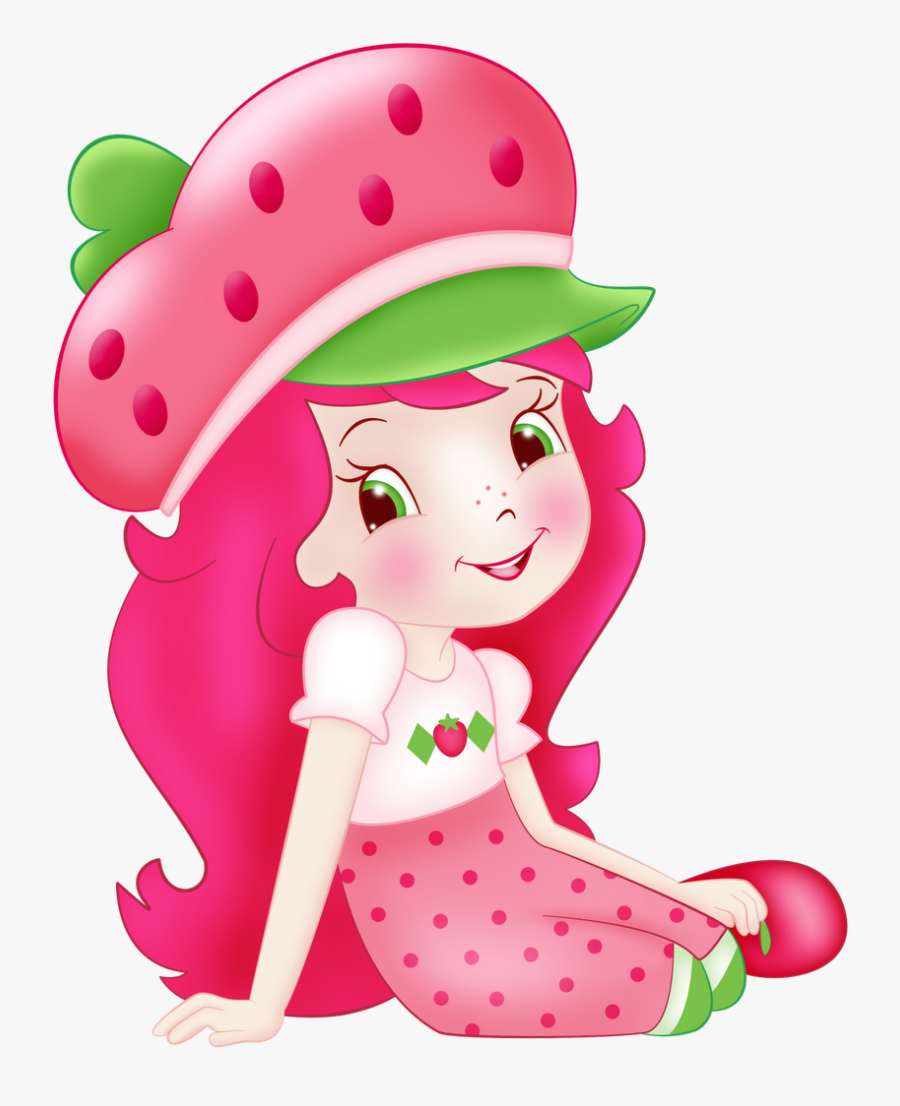 Transparent Strawberry Shortcake Clipart - Strawberry Shortcake Cartoon Png, Transparent Clipart