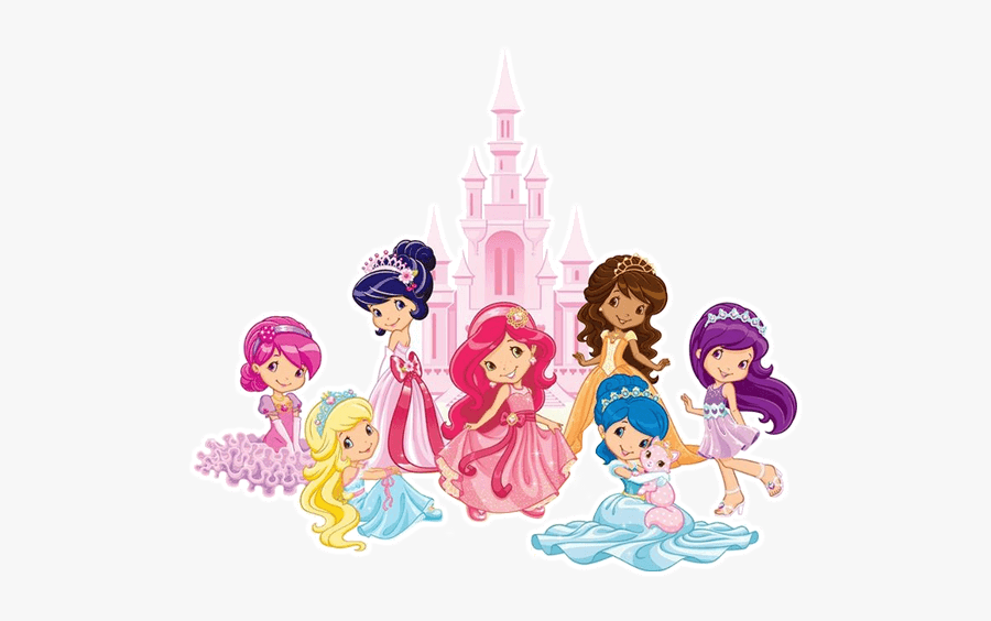 To Strawberry Shortcake Coloring Pages - Strawberry Shortcake And Friends Princess, Transparent Clipart