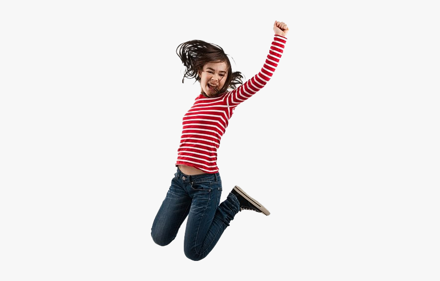 Girl Jump Transparent - Jump Girl Png, Transparent Clipart