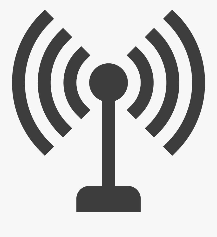Aerial Clipart Tv Station - Wifi Signal, Transparent Clipart