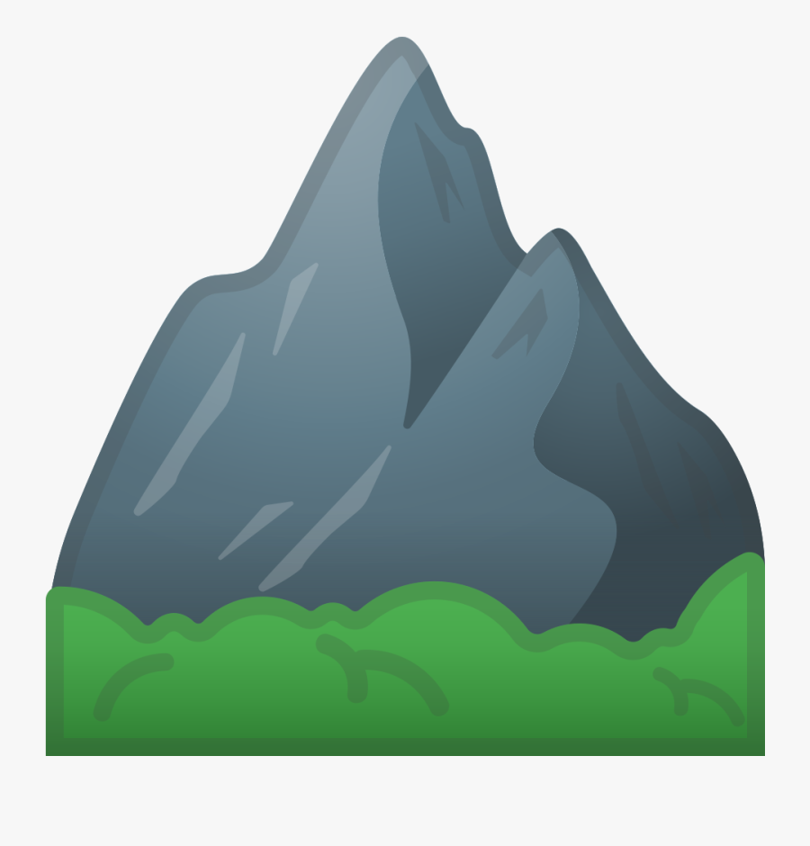 Whatsapp Mountain Emoji Png - Mountain Emoji Whatsapp, Transparent Clipart