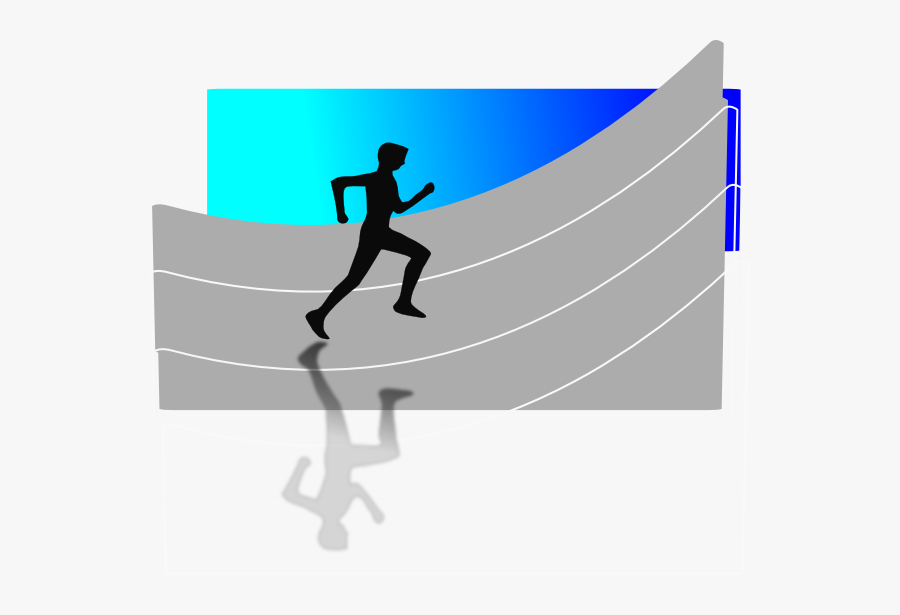 Running Ppt Background, Transparent Clipart