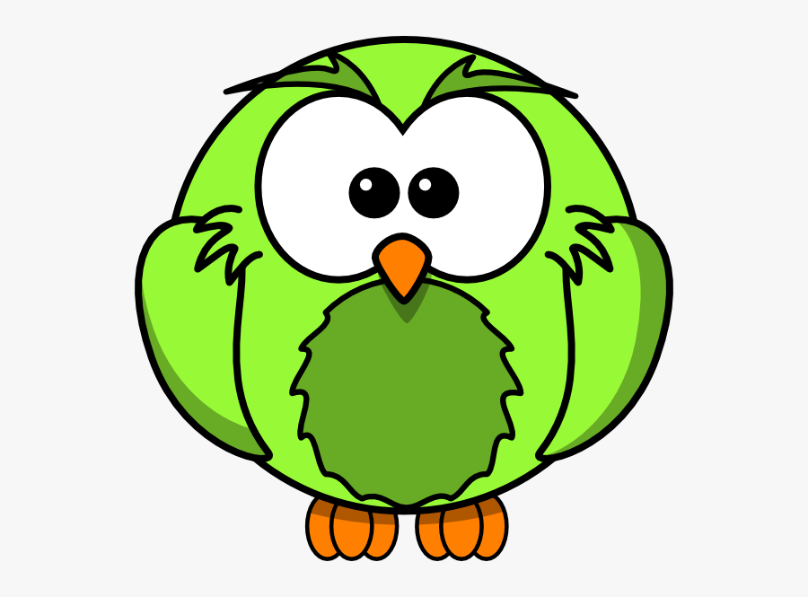 Light Green Owl Svg Clip Arts - Printable Cartoon Coloring Book, Transparent Clipart