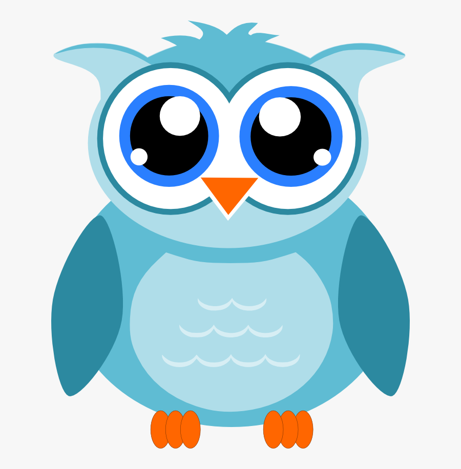 Owl Clipart Stormdesignz Free Vintage Clip Art Baby - Owl Cartoon No Background, Transparent Clipart