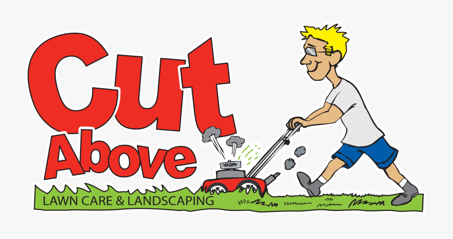 Cut Above Lawn - Cartoon, Transparent Clipart