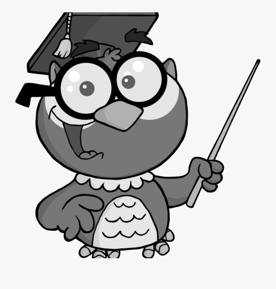 Smart Owl Clipart 19 Smart Owl Clip Freeuse Huge Freebie - Owl Teacher Cartoon Png, Transparent Clipart