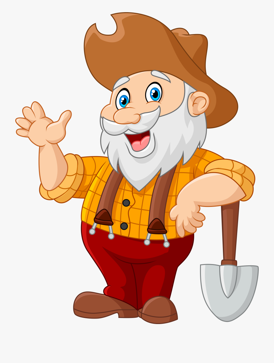 Cartoon Pictures Of Gold Miners, Transparent Clipart