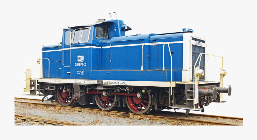 Transparent Diesel Train Clipart - V60 Locomotive, Transparent Clipart
