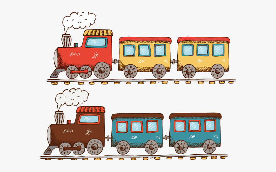 Moves Clipart Locomotive - Train Illustration, Transparent Clipart