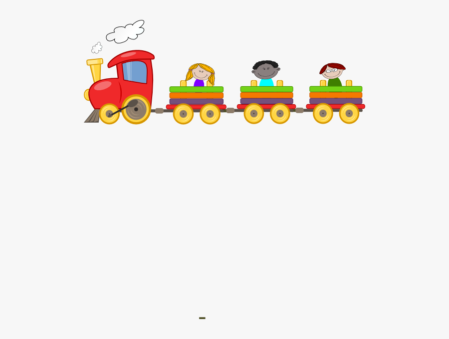 Transparent Cartoon Train Clipart, Transparent Clipart