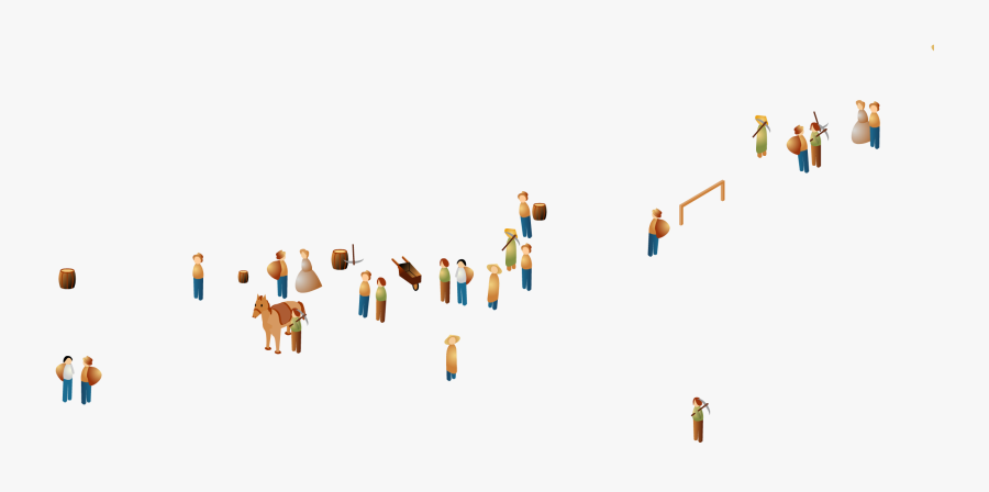 Transparent Gold Rush Clipart - Illustration, Transparent Clipart