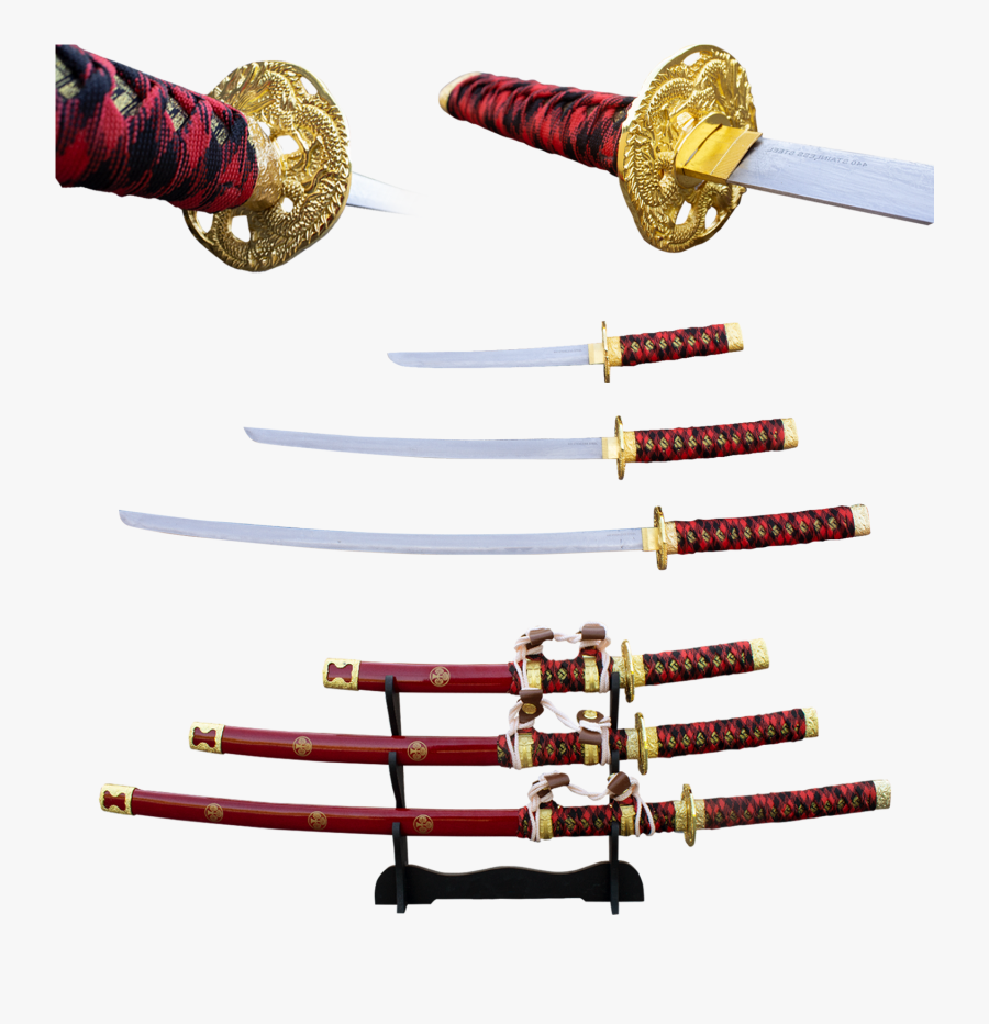 Transparent Gold Rush Clipart - Transparent Png Samurai Sword, Transparent Clipart