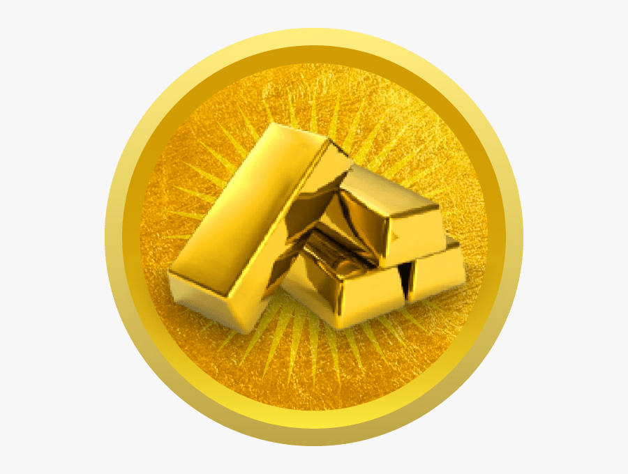 Transparent Gold Badge Png - Gold Bullion Bar Template, Transparent Clipart