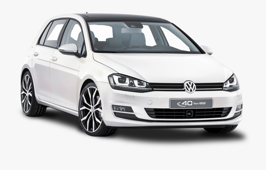 Golf Gti Volkswagen Car 2014 White Clipart - Volkswagen Golf Png, Transparent Clipart