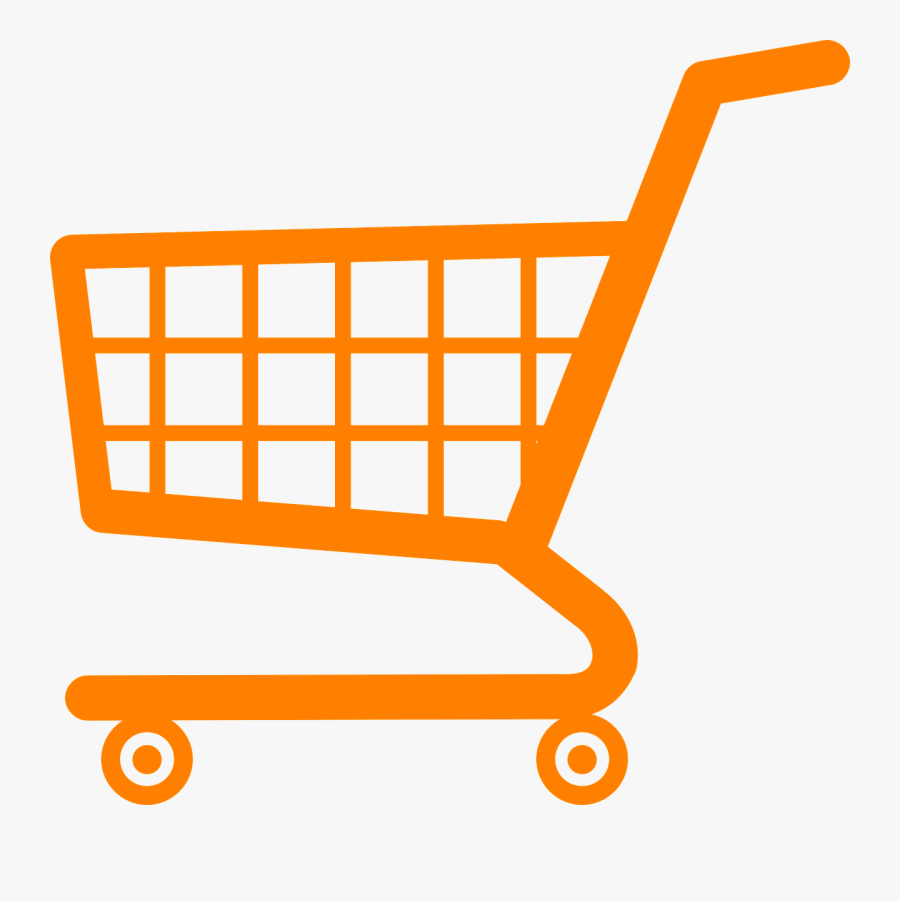 Gold Shopping Cart Png, Transparent Clipart