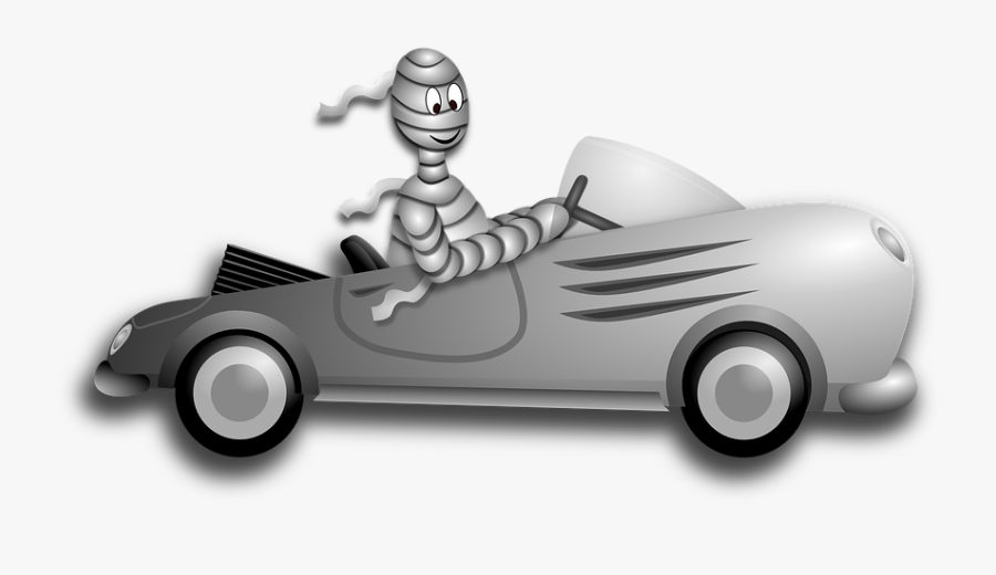 Mummy Driving, Transparent Clipart