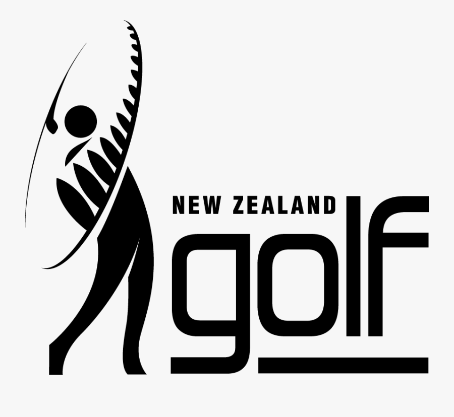 New Zealand Golf Logo, Transparent Clipart