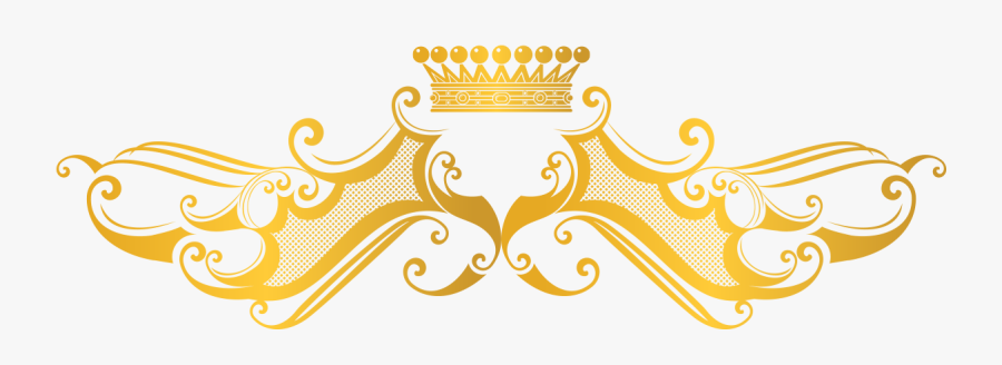 19 Golden Vector Decorative Huge Freebie Download For - Crown Gold Vector Png, Transparent Clipart