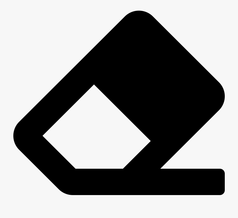 Font Awesome Eraser, Transparent Clipart