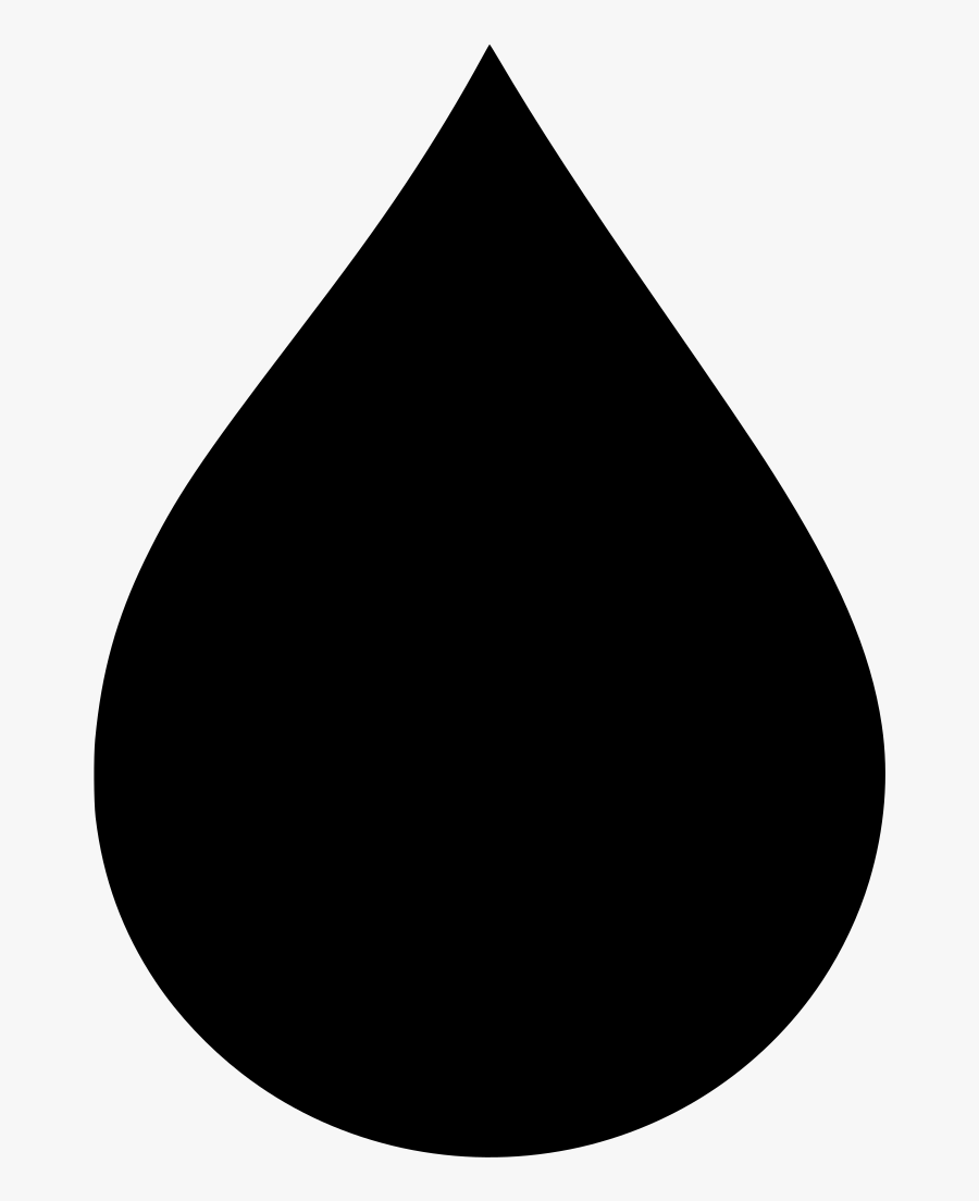 Black,black And White,cone,circle,clip Art,oval - Blood Drop Clipart Black And White, Transparent Clipart