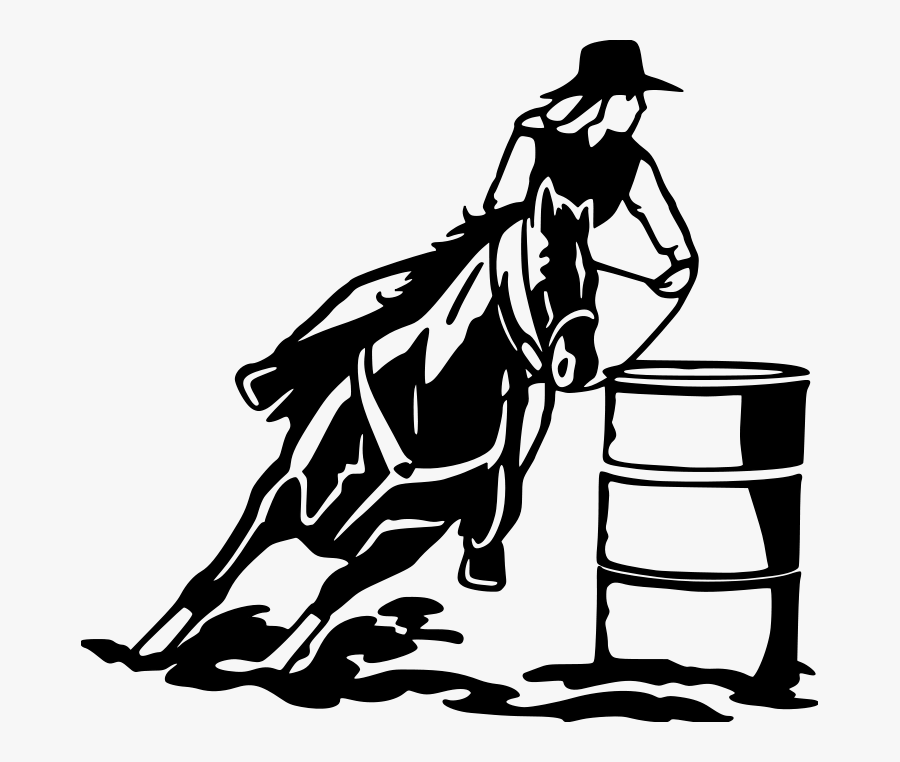 Horse Racing Barrel Racing Coloring Book - Clip Art Barrel Racing ...