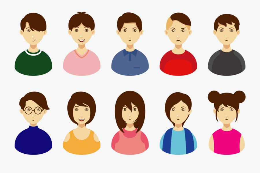 Personas Vector - Personas En Vector Png, Transparent Clipart