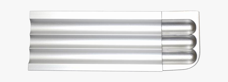 Marker Tray With End Caps - Cylinder, Transparent Clipart