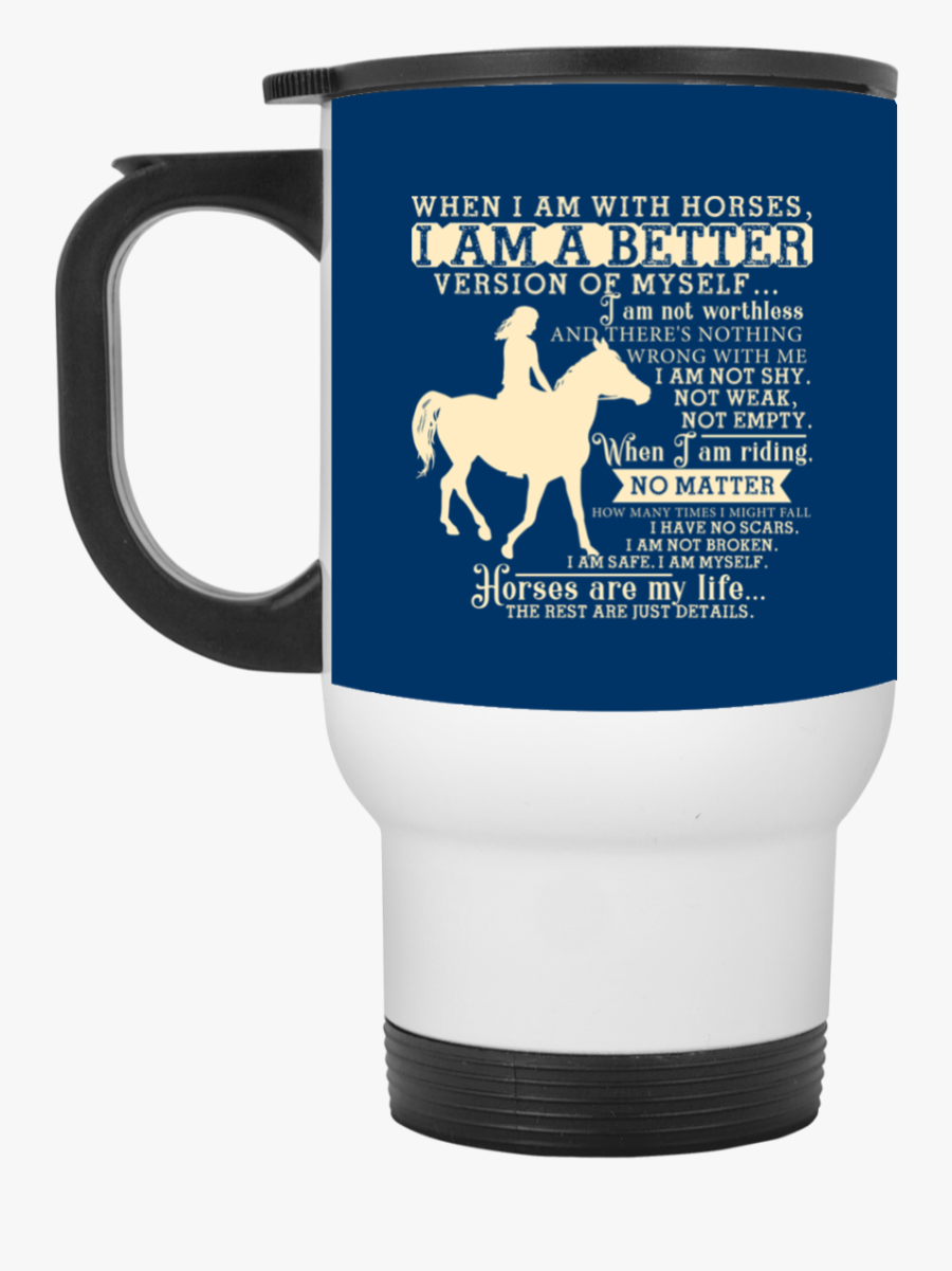 Cowgirl Quote Barrel Racing - Stallion, Transparent Clipart