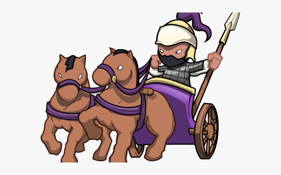 Chariot Racing Clipart, Transparent Clipart