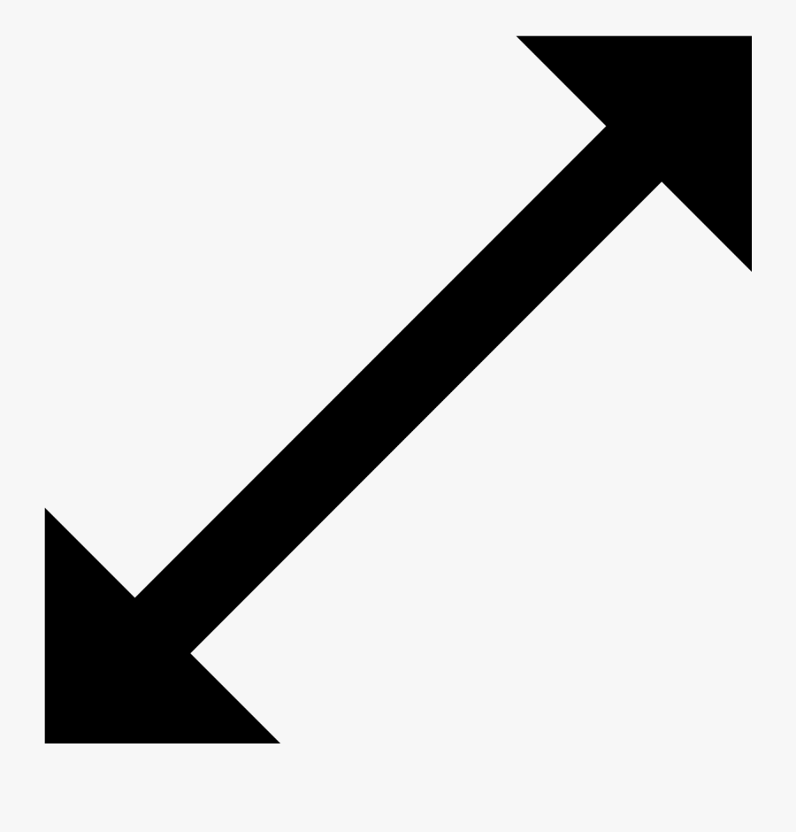 This Is A Image Of A Doubled-sided Arrow, Transparent Clipart