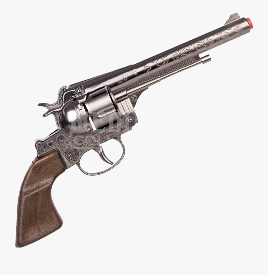 Cowboy Revolver Clipart - Cowboy Gun Png, Transparent Clipart