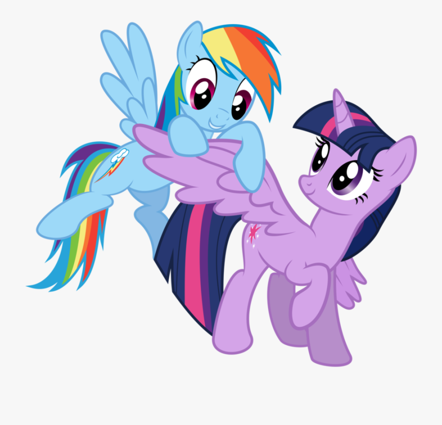 My Little Pony Twilight Sparkle Rainbow Dash, Transparent Clipart