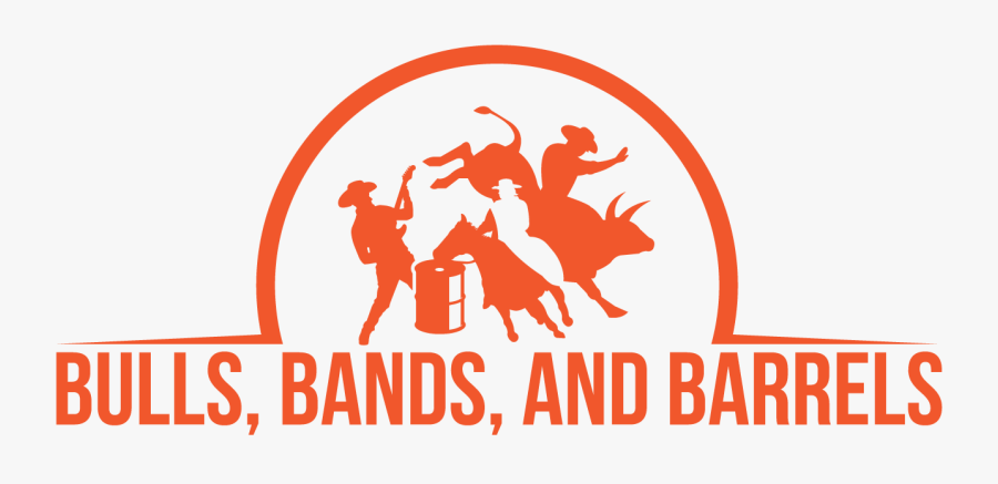 Bulls Bands And Barrels Logo, Transparent Clipart