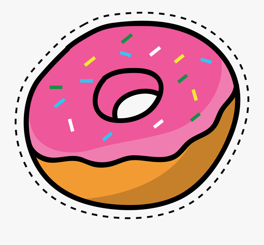 Pink Super Mezcal Presidents Tequila Bowl Viewing Clipart - Cute Doughnut Cartoon, Transparent Clipart