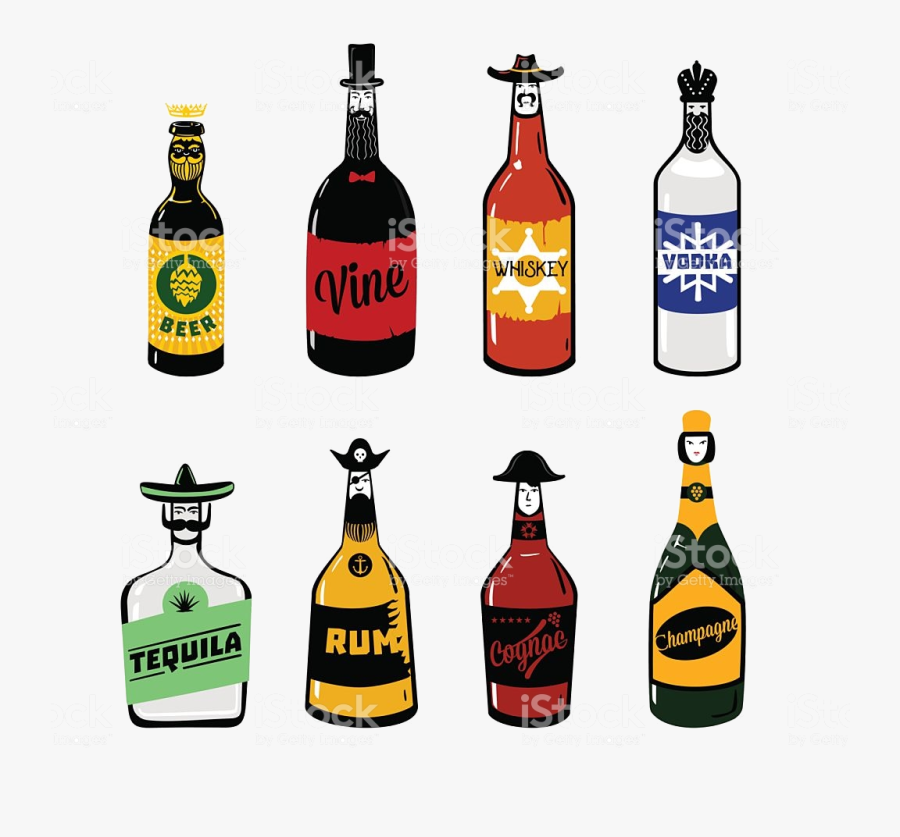 Alcohol Booze Cliparts Free Best On Transparent Png - Booze Clipart Transparent, Transparent Clipart