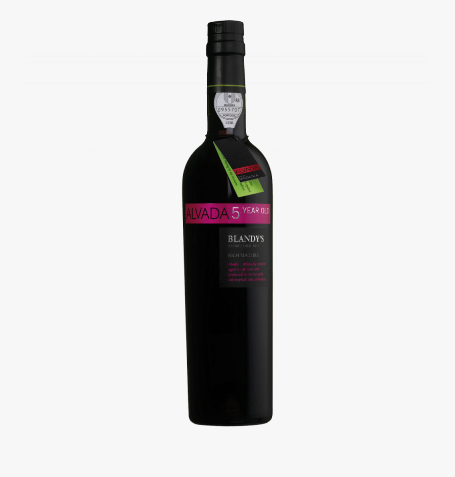 Clip Art Vinho Da Blandys Alvada - Wine Bottle, Transparent Clipart