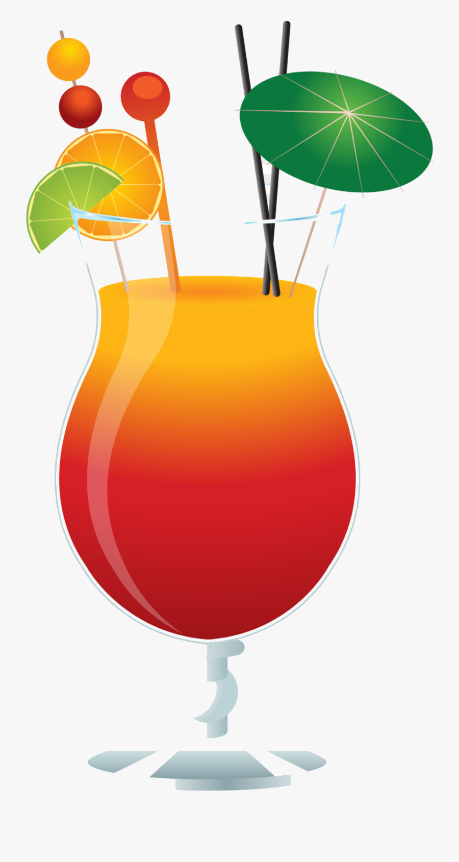 Alcohol Clipart Mixed Drink Free On Transparent Png - Cocktail Clipart, Transparent Clipart