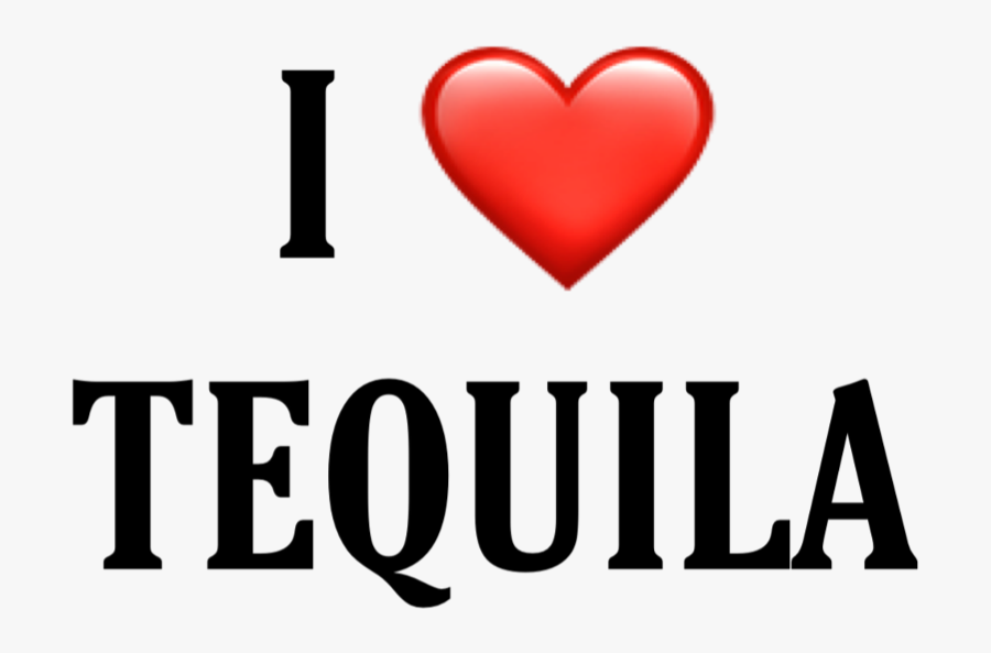 #ftestickers #tequila #love #drink - Heart, Transparent Clipart