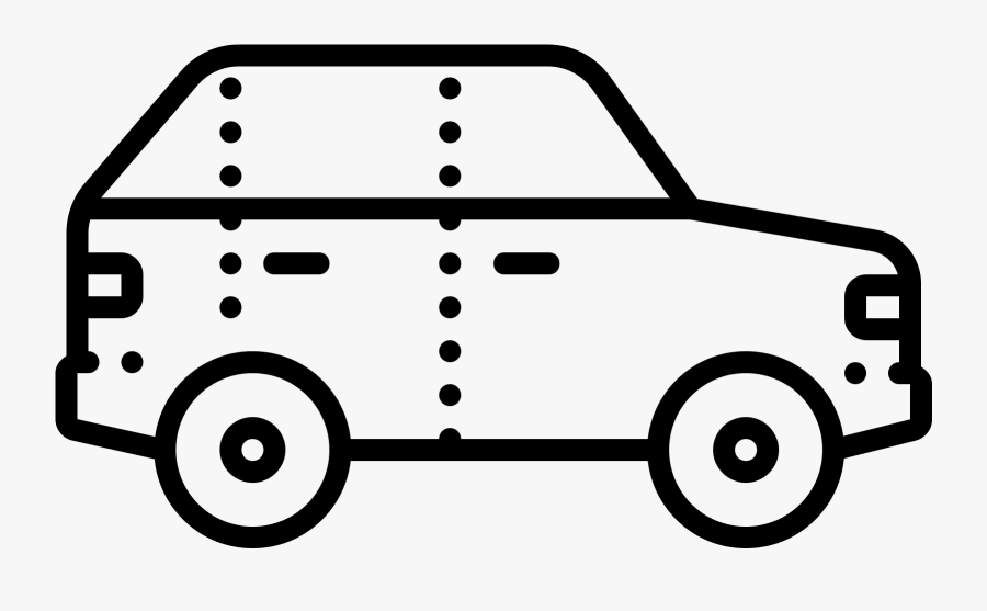 Black Logo Cars Flat Design Png Clipart , Png Download - Easy Ice Cream Truck Drawing, Transparent Clipart