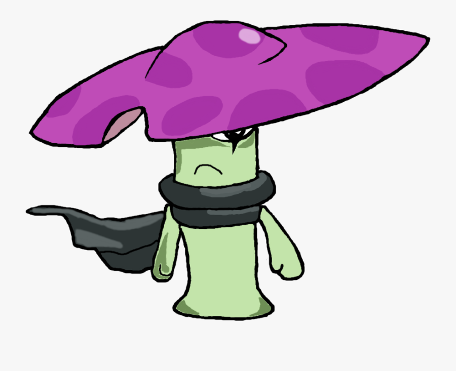 Image Night Cap Itsleo - Character Plants Vs Zombies Drawing, Transparent Clipart