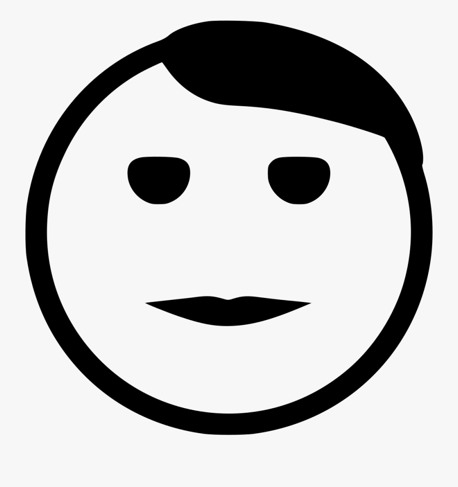 Transparent Boy Hair Png - Smiley, Transparent Clipart