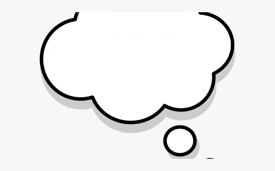 Transparent Thinking About Food Clipart - صوره تفكير, Transparent Clipart