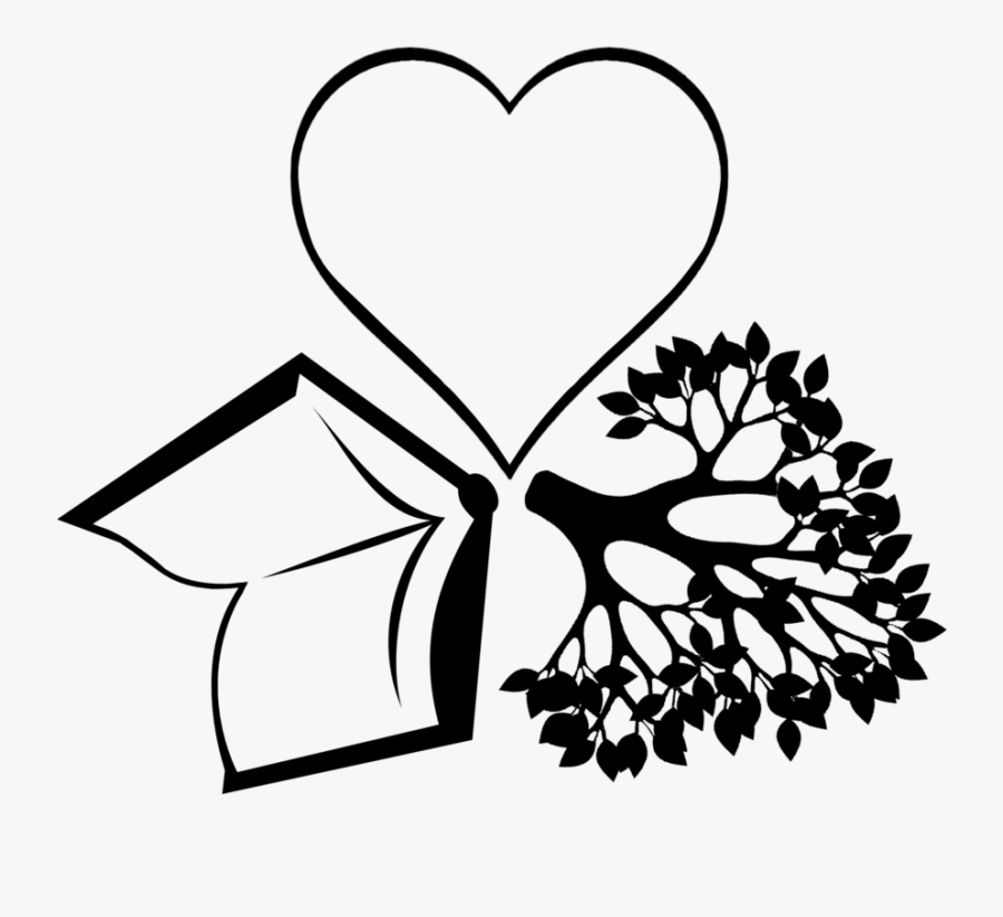 People Studious - Heart, Transparent Clipart