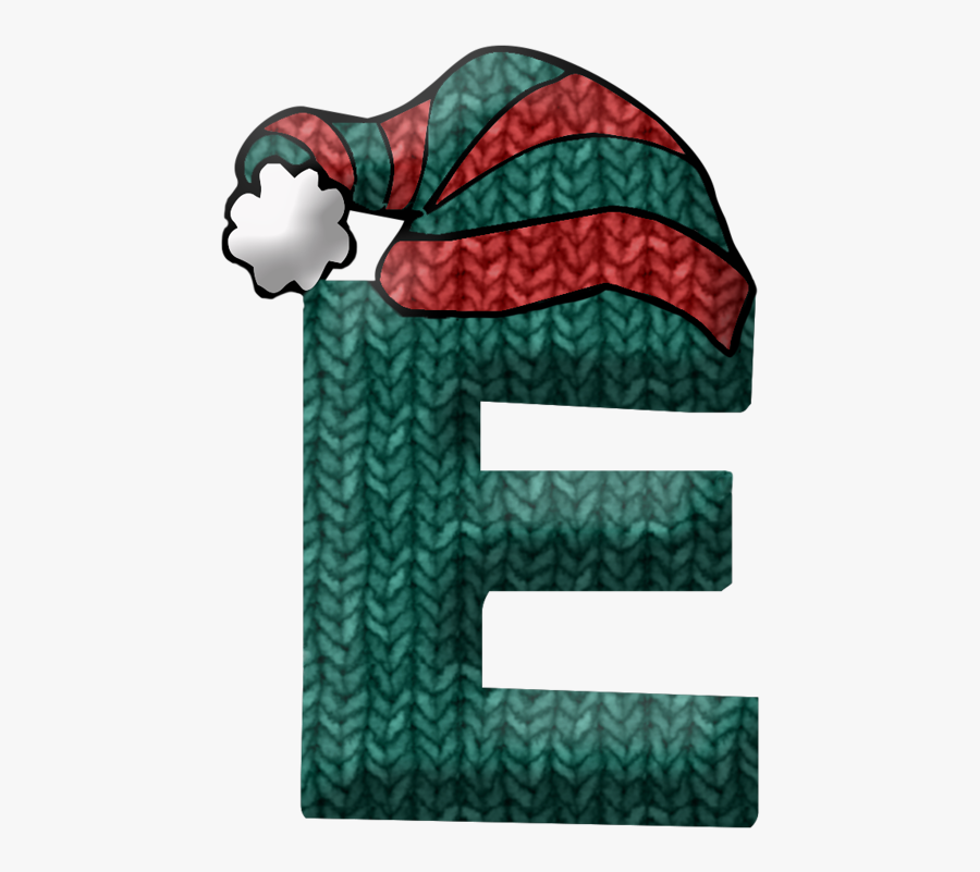 Christmas Alphabet Letter Clipart, Transparent Clipart