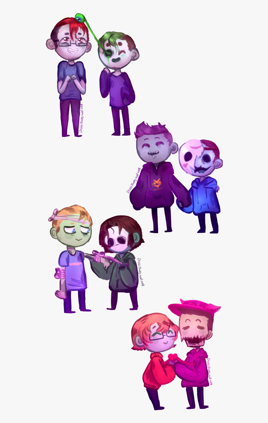 Drawlloween Youtubers Speedpaint 19, Transparent Clipart