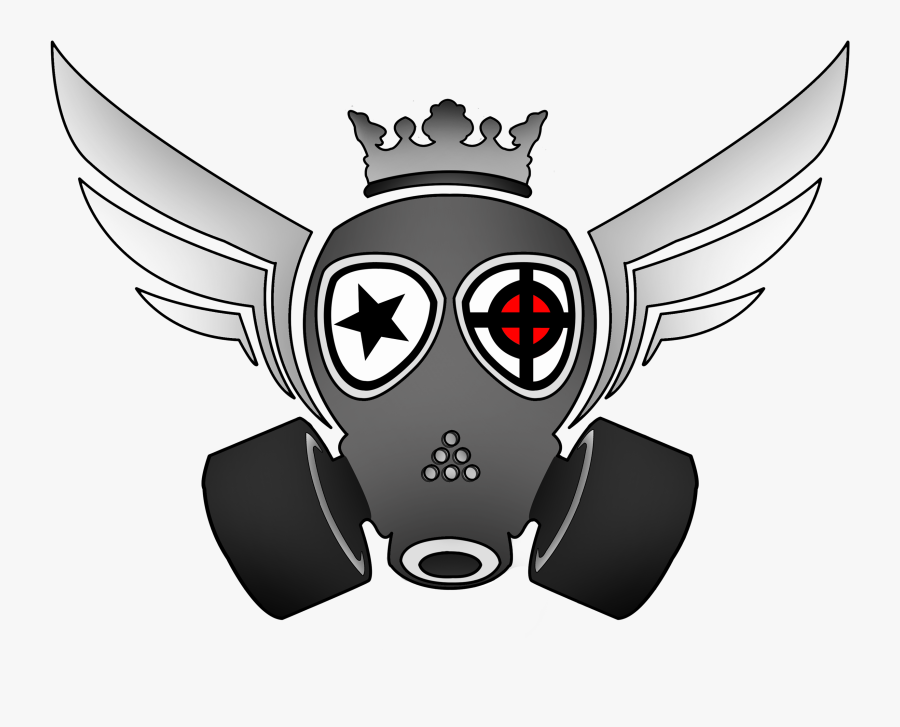 Transparent Gas Masks Clipart - Mask Gas Logo Png, Transparent Clipart