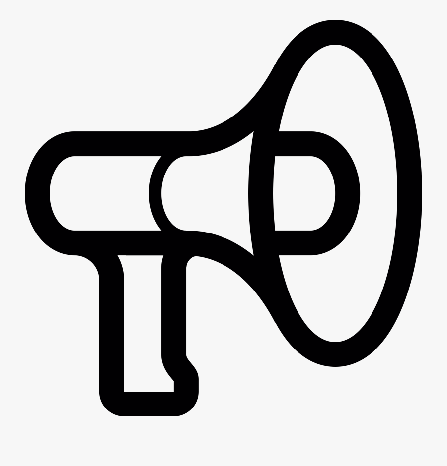Megaphone Clipart Vector - Transparent Megaphone Icon, Transparent Clipart
