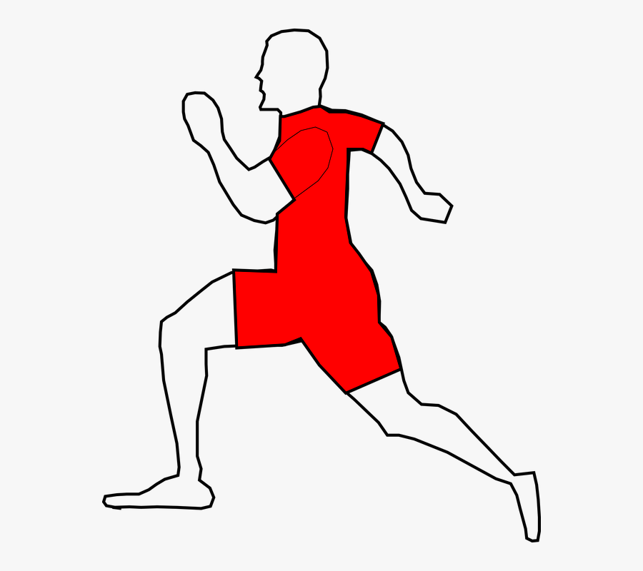 Running, Race, Marathon, Jogging, Exercise, Sprint - Running In Black And White, Transparent Clipart